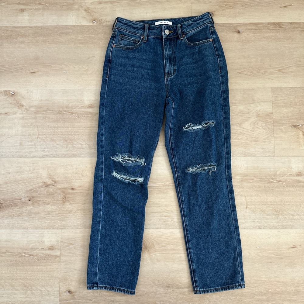 PacSun Distressed Mom Jean